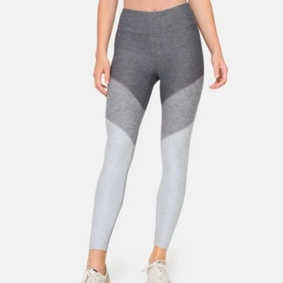 Outdoor Voices Gray Geometric Leggings Size Small - Picture 2 of 8